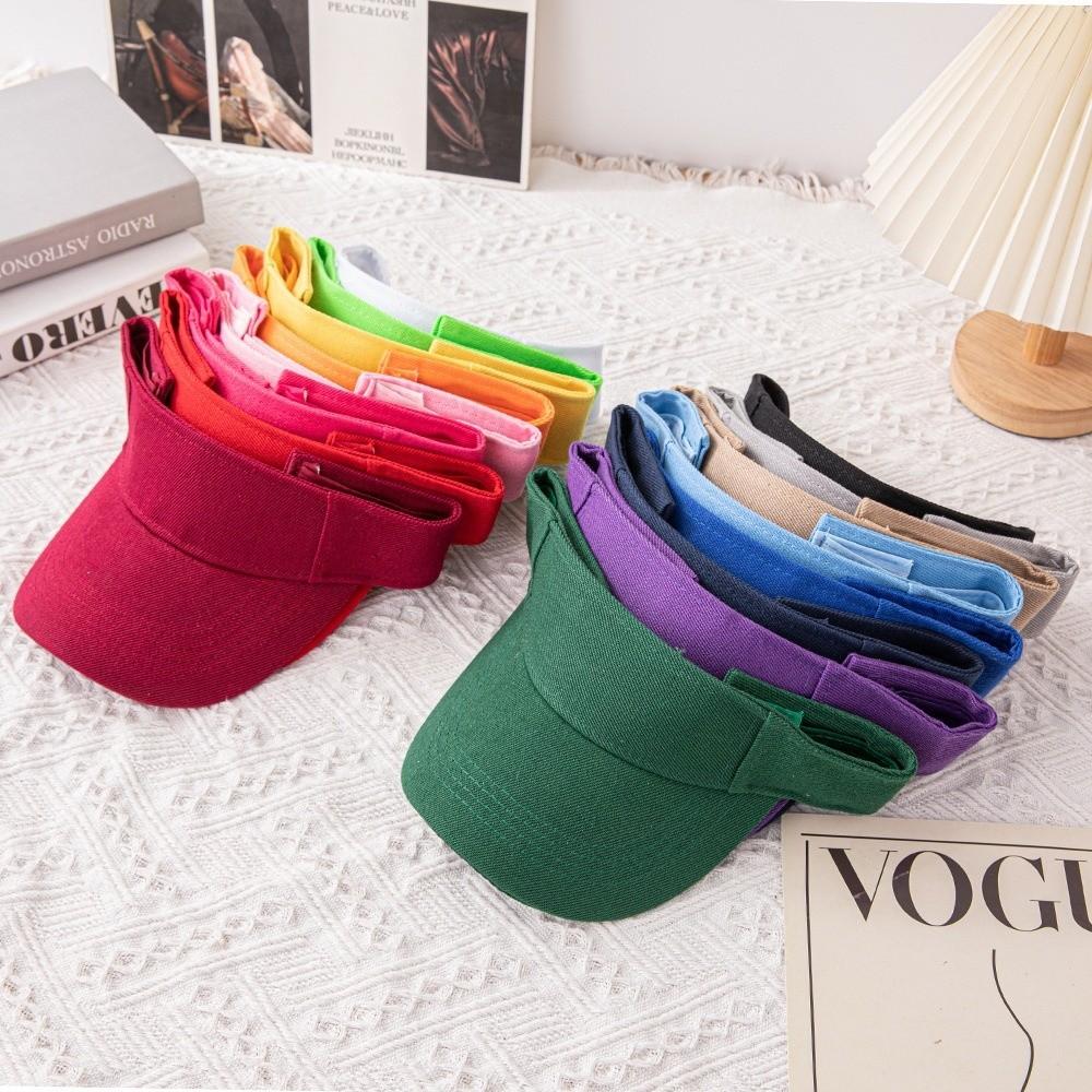 Solid Color Baseball Cap Breathable Duck Tongue Hat High Quality Sun Visor Caps  Outdoor Sport
