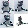 Adorable Cheshire Cat Plush Toy Soft Stuffed Animal Doll From Alice In Wonderland