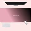 Large Minimalist Gradient Luxury Creative Desk Mat with Edge Locking Non-Slip Keyboard Pad Office Gaming Mouse Pad 1200x600x3mm Pink-Black Gradient