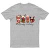 Happy Holiday Christmas Coffee TShirt Unisex Gift Retro Seasonal Funny Xmas