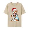 Cute Christmas Pitbull Dog Tshirts Vintage Top Tshirts Tops  Tees New Arrival Cotton Printed On Party Mens