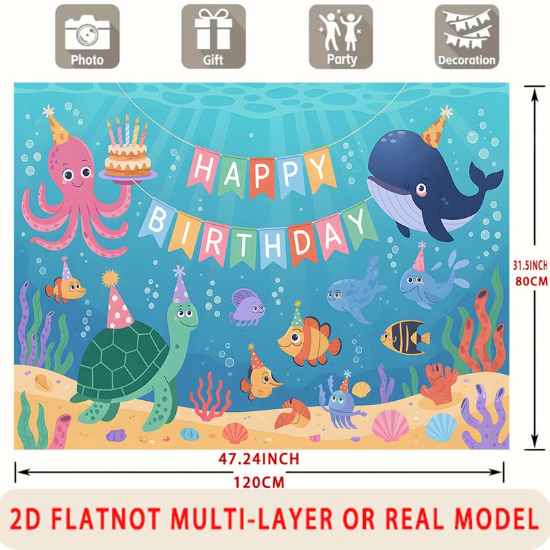 Party Backdrop Multicolor Photo Booth Background Wall Decor