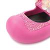 Fashion Handmade Diamond Inlaid Mary Jane Pink Slippers New Sweet Flower Sequins Thick Sole Heightening Net Red Summer Beach Sandals