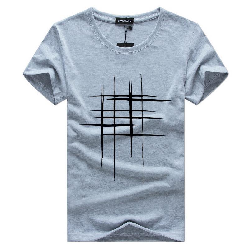 Men's Fashion Summer Spring Casual Short Sleeve O-Neck T-shirts and Tops