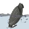 Snap N Strain Pot Strainer Silicone Clip On Strainer for Pots Meat Vegetables Fruit Black Kitchen Gadget