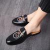 Sandali Mocassini Pantofole Designer di Lusso da Uomo per Maschio Multicolore Scarpe Mezze per Uomo Scarpe Casual Uomo Slip-on Piatte Zoccoli