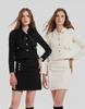 Teuwidia Basic Tweed Jacket-Skirt Two-Piece Set 2 Colors