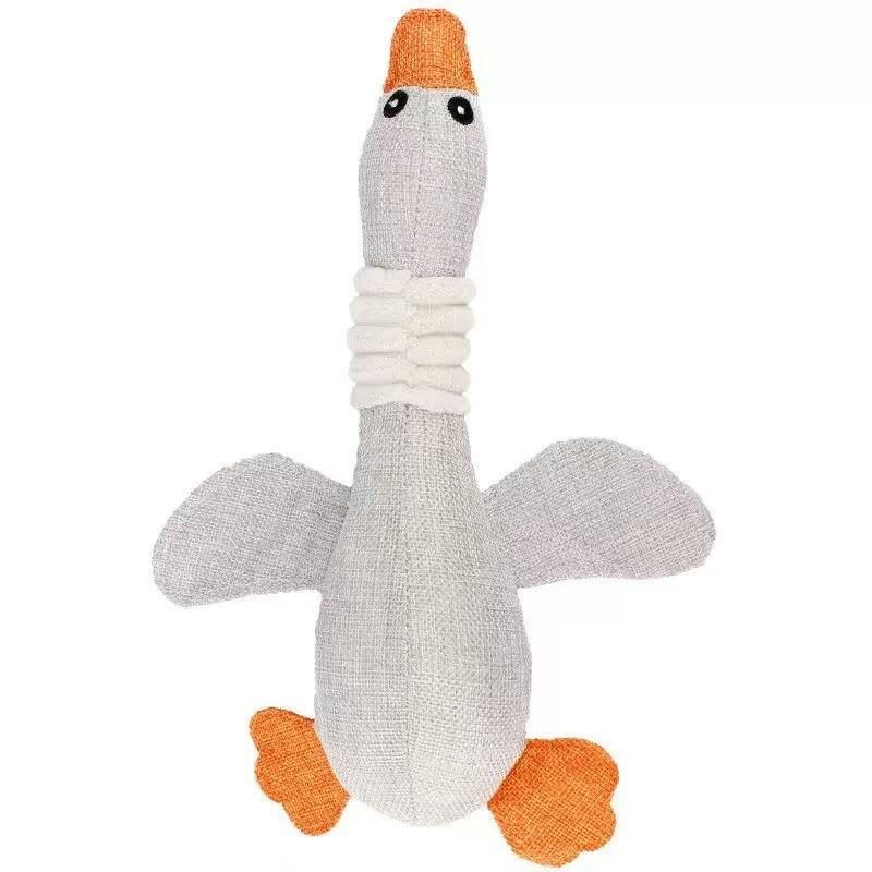 Dog Toys For Aggressive Chewers Indestructible Large Breed And Squeaky Geese For Large Small Medium Dogs