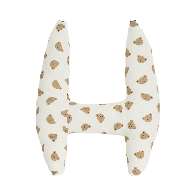 Cartoon Cotton Baby Seat Belt Shoulder Pad & Neck Support Pillow