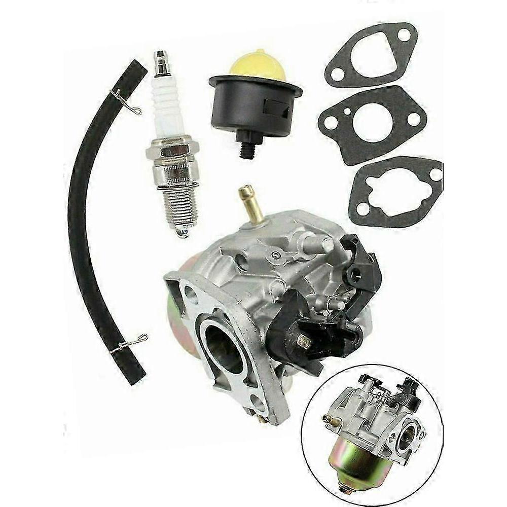 Carburetor Kit Spark Plug Pump Primer Gasket Hose For Einhell GC-PM 46/1 S GC-PM 51/2 S HW HBM 46 R Lawn Mower Garden Tool