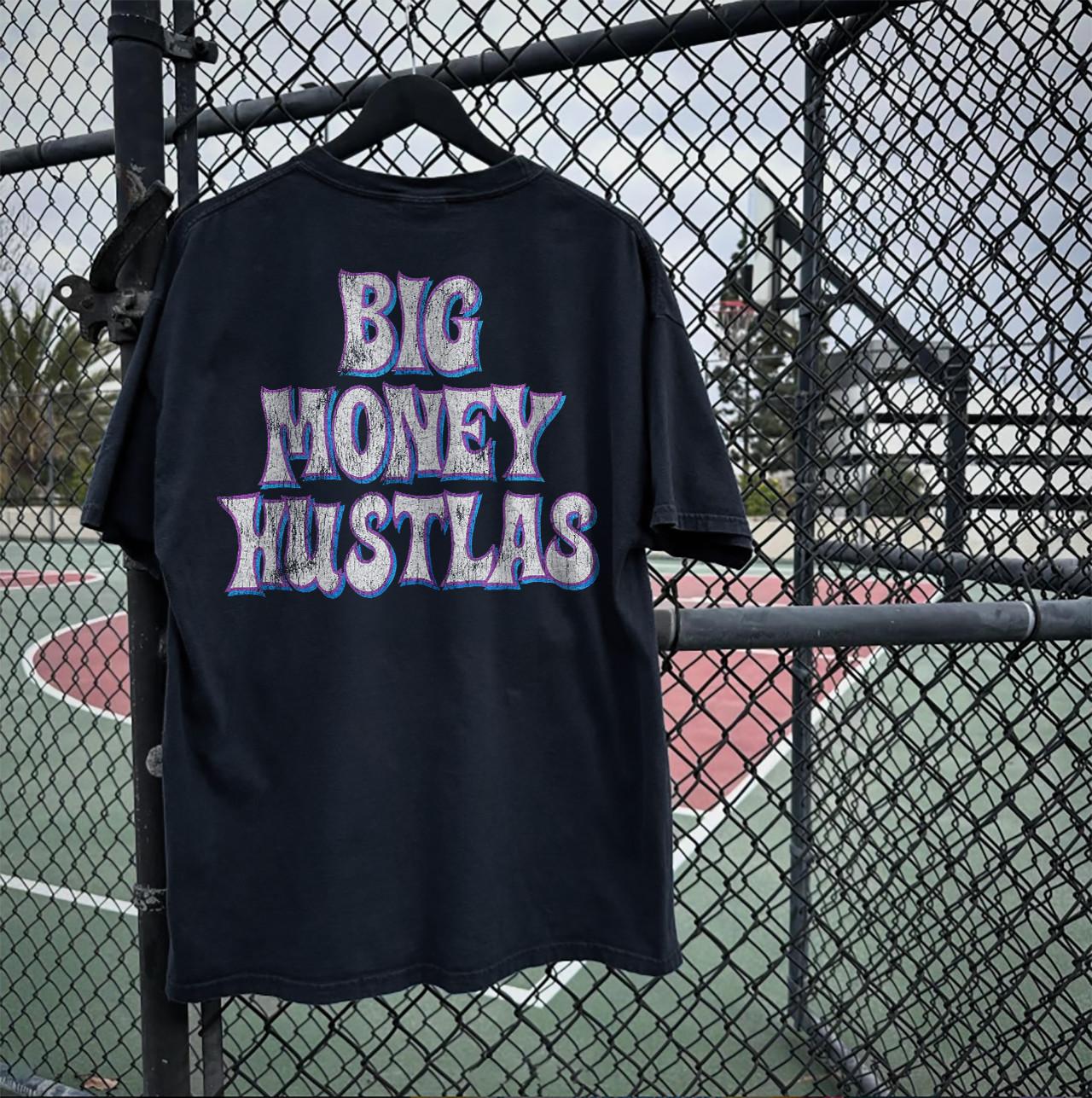 Y2K Icp Big Money Hustlas Promo T-Shirt Black XXL XL