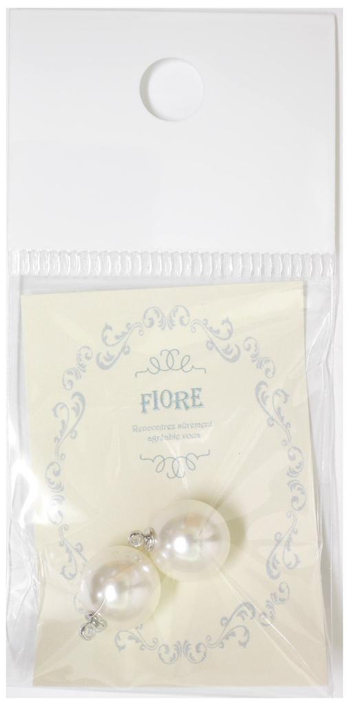 Sofia Accessory 10mm Silver Pearl with Parts, Hook, B-34-R