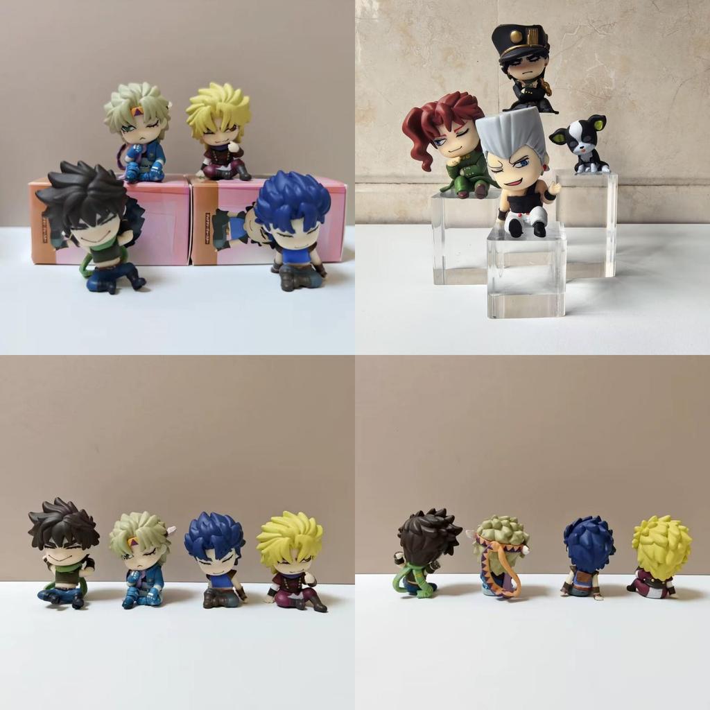 Jojos Bizarre Adventure Model Set With Pvc Material For Fans And Collectors