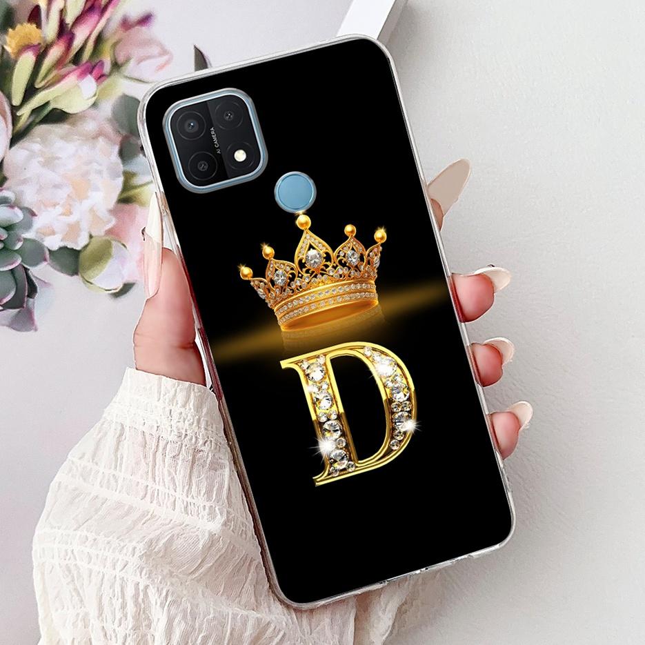 For Oppo A15 Case CPH2185 Stylish Letters Cover Clear Silicone Phone Case For Oppo A15s A 15 OppoA15 OppoA15s Soft Fundas Bumper