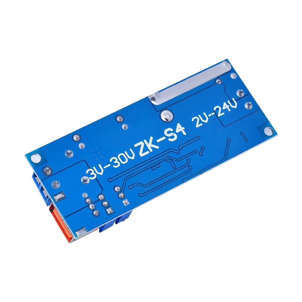 DC DC Step Up Boost Converter 2-24v To 3-30v 4A 80w CC CV Power Module Adjustable Regulated Power Supply 3.7V 6V 9V 12V With USB
