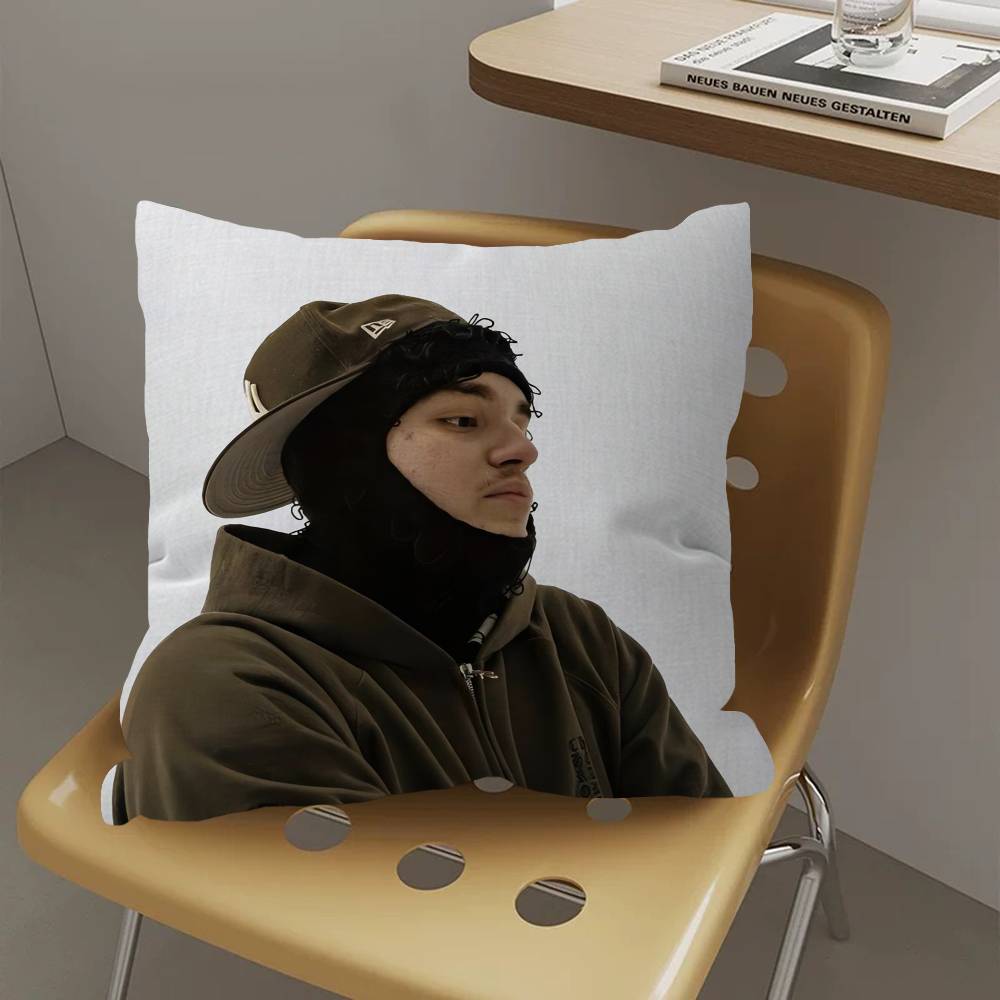 American Pop Hip Hop Rapper Yeat Cushion Cover Pillow Cover Decor Pillowcase Printed Cushion Case for Couch