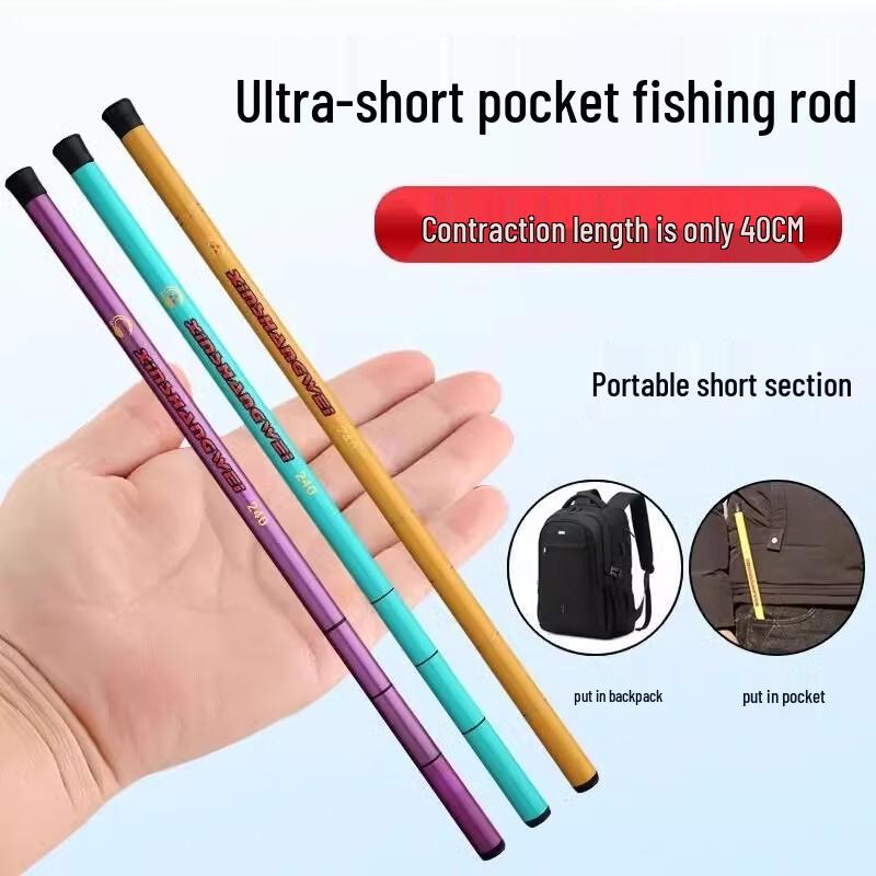 Longchan Portable Lightweight Fishing Rod