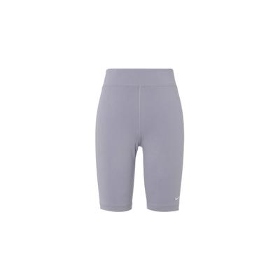 Sportswear Essential Solid Slim Fit Workout Shorts Women Shorts Mist-Grey-Blue CZ8527-519