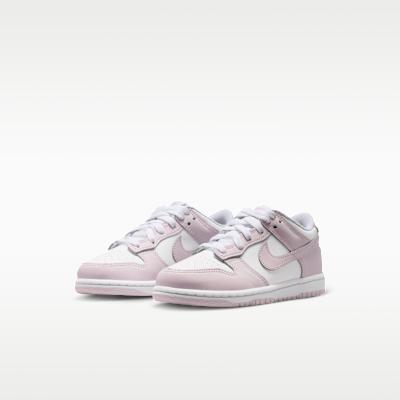 Kids' Sneakers Nike Dunk Low White Light Violet (PS) White/Light Violet/Light Violet