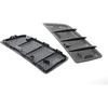 Pair Left & Right Hood Air Vent Grill Cover Insert Mesh Compatible for W164 ML Class ML350 ML550 ML63 GL320 GL350 GL450 GL550 2008-2011 Replaces OE#
