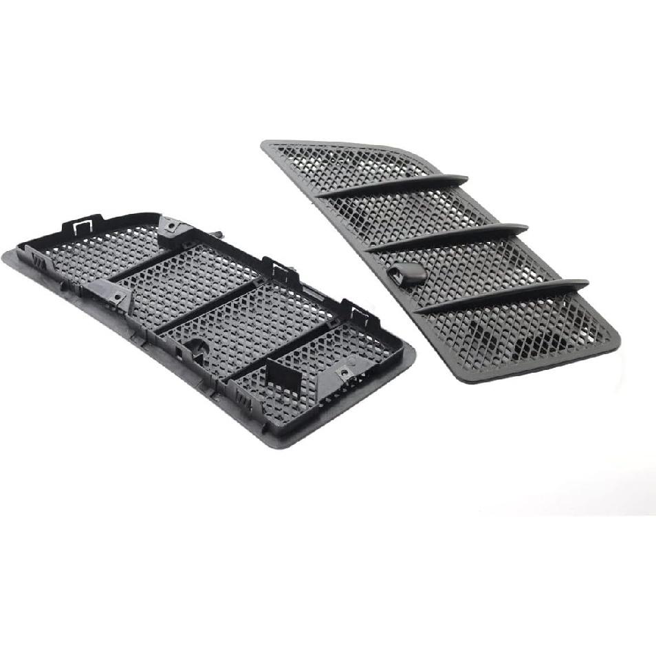 Pair Left & Right Hood Air Vent Grill Cover Insert Mesh Compatible for W164 ML Class ML350 ML550 ML63 GL320 GL350 GL450 GL550 2008-2011 Replaces OE#