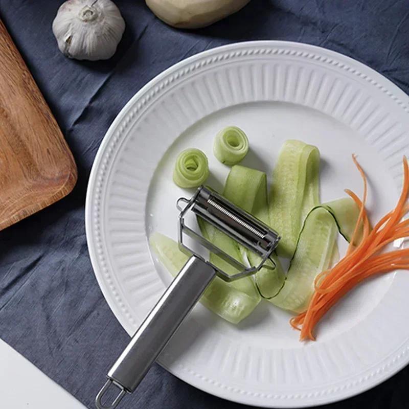 4in1 High Quality Stainless Steel Potato Cucumber Carrot Grater Multifunctional Vegetables Fruit Peeler Vegetable Slicer