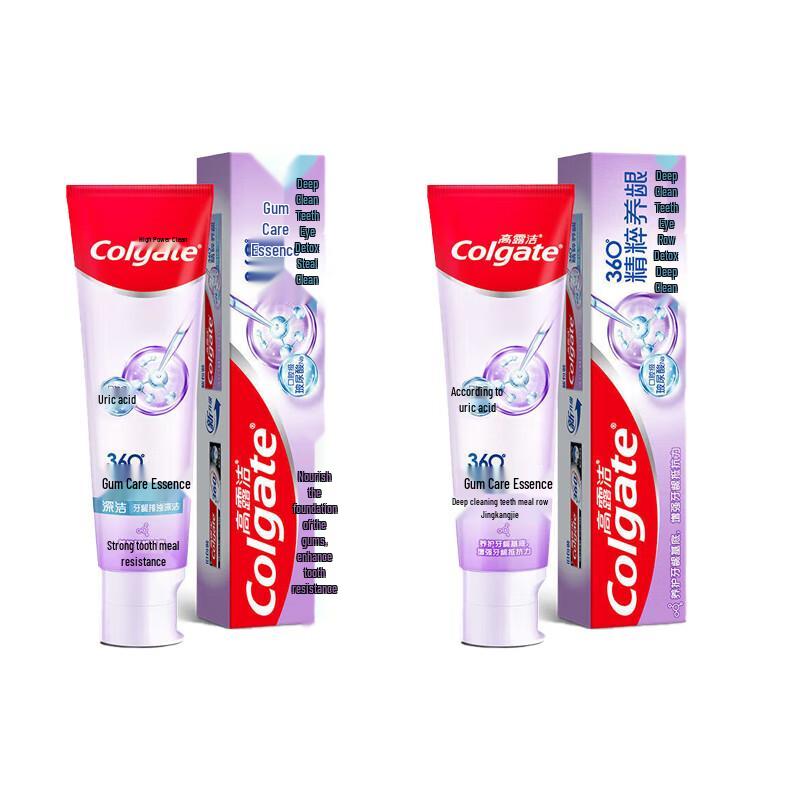 

Colgate 360 Gum Care Charcoal Deep Clean Toothpaste 120g 2-Pack