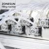 ZONESUN ZS-DTPP6B Tabletop 6-Head Liquid Filling Machine for Perfume, Essential Oil & Reagent Small Bottle Packaging