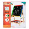 Tableau Double - WOOMAX - Ardoise Avec Support En Bois - 2 En 1 - Pour Enfants À Partir De 3 Ans - Mixte
