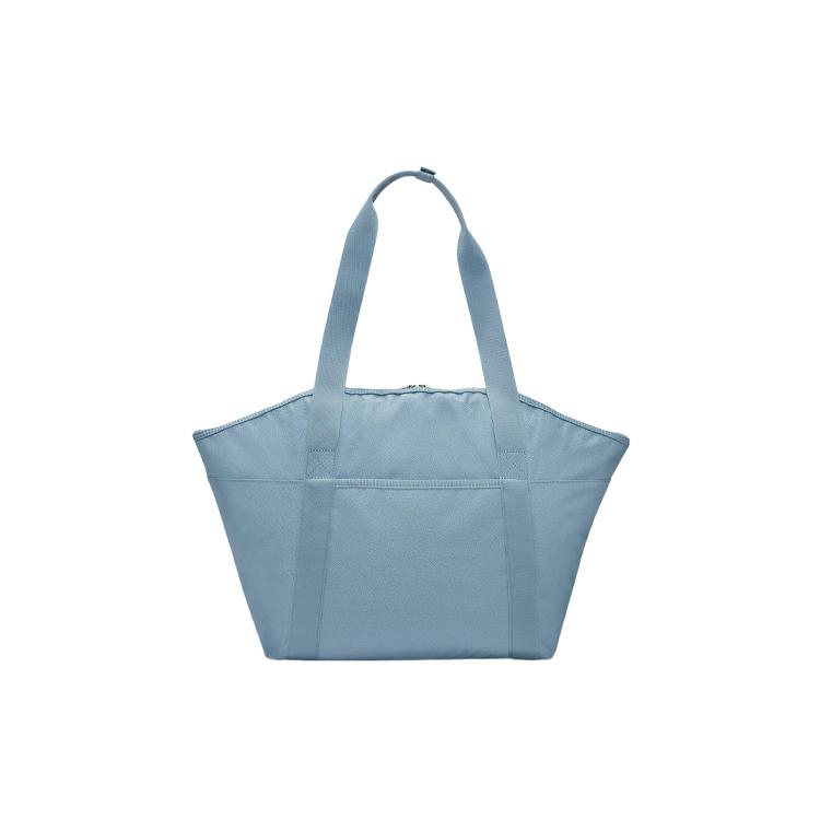 New Nike Fabric Tote Bag, Shopping Bag, Shoulder Bag, Handbag Regular Women's Gray Blue CV0063-494
