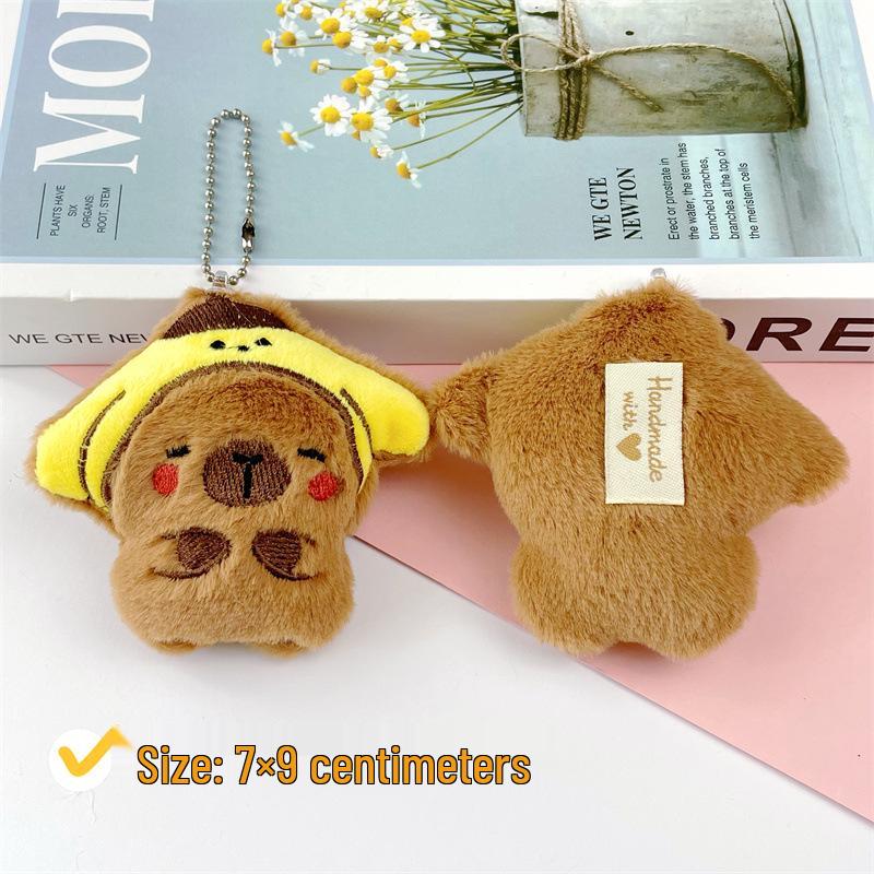 Capybara Charm Pendant: Cute Sanrio Headgear & Children's Accessories