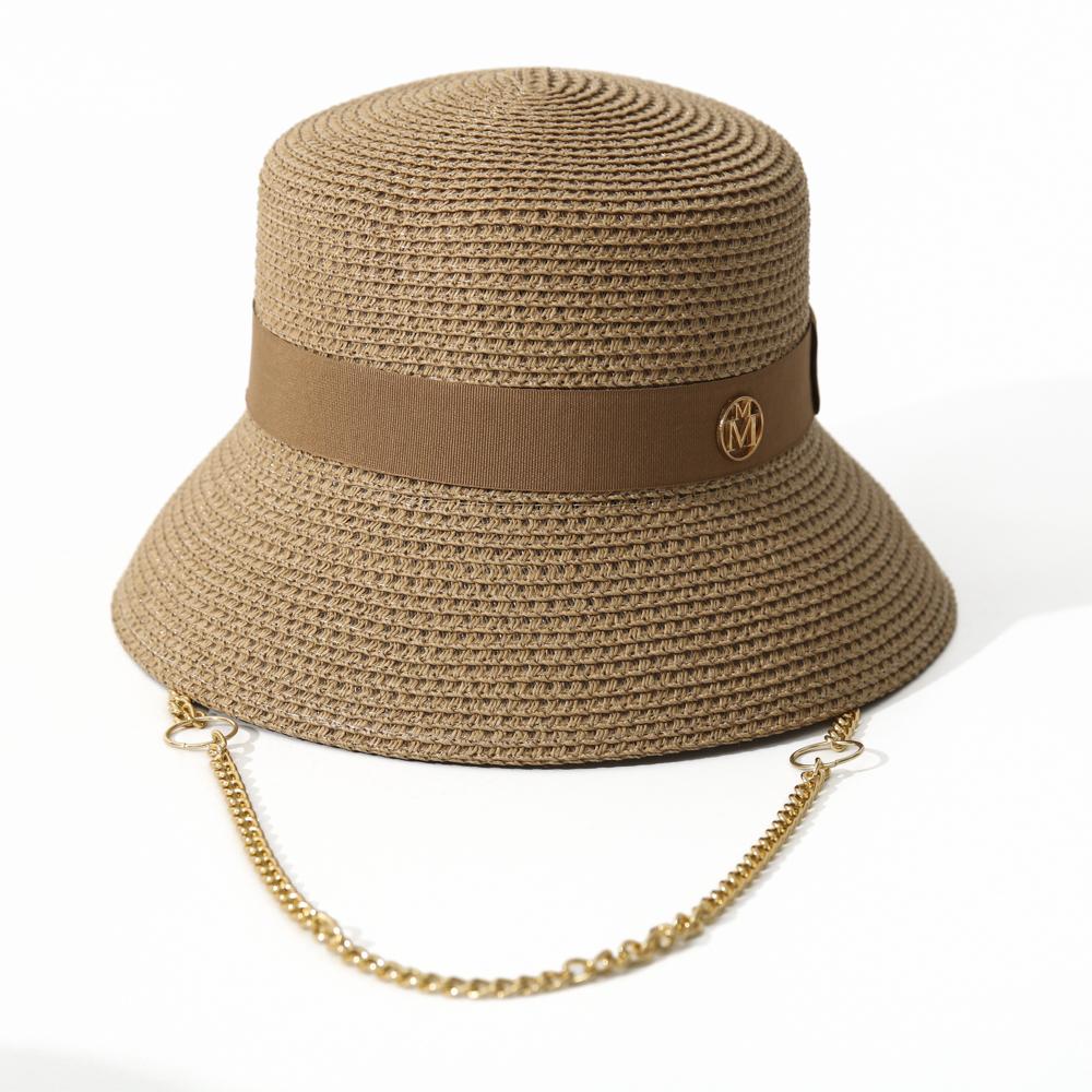 Summer Straw Hats for Women Men Panama Travel Beach Sun Hat Ribbon Decoration Elegant Luxury Jazz Hat