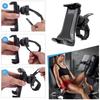Exercise Bike Phone Holder Universal Motorcycle Handlebar Stand Mount Cell Phone Holder Bracket CradlesFitness Equipment