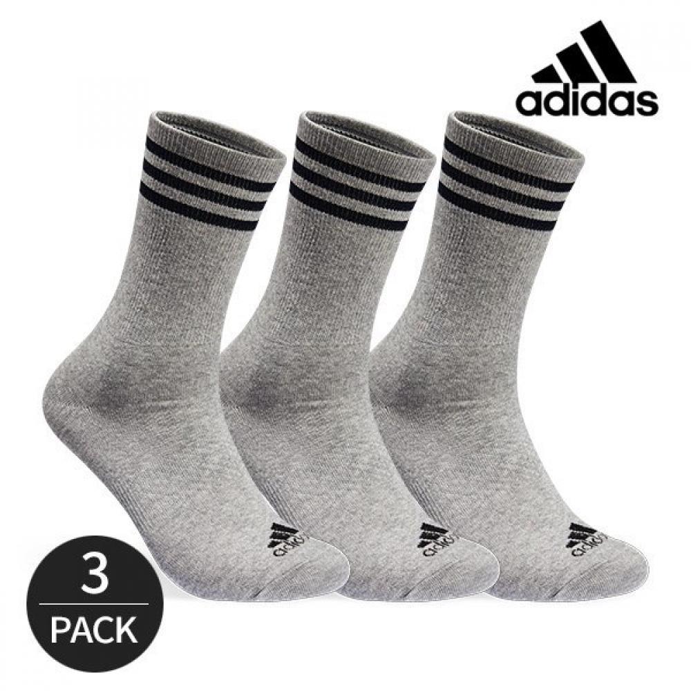 

Adidas Adidas Golf Men s Performance Front Logo Crew Sox 3P GY