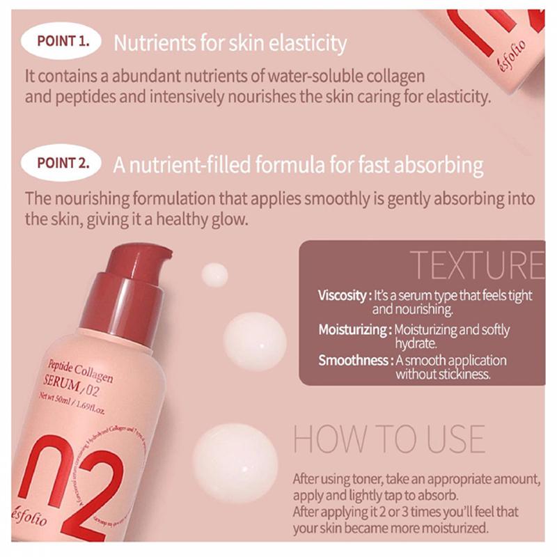 [esfolio] Peptide Collagen Serum 50ml