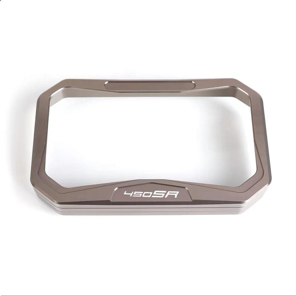 FOR CFMOTO CF MOTO 450SR 450 SR 2022 2023 2024 New Motorcycle CNC Meter Frame Cover Screen Glare Shield Instrument Display
