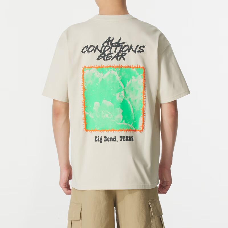 Nike ACG Schnelltrocknendes Training Bequem Atmungsaktiv Mode Lässig Kurzarm T-Shirt Herren Oberteile Beige HV1293229