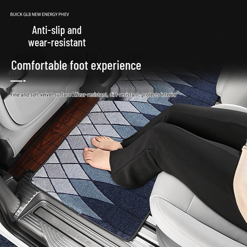 Buick GL8 Lu Zun 24-25 Model PHEV/ES Middle Row Floor Mats Carpet Upgrade