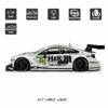 Automodell im Maßstab 1/24 für BMW IM M4 GT3 Rennwagen, Sportrennwagenmodell, Spielzeug, Miniaturkopie aus Pressgussmetalllegierung