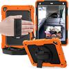 Silicone PC Rotating Stand Case With Hand Strap IPad Pro 11 Inch 2020 Air 4 10.9 Mini 5 9.7 10.2 10.5