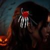 Cloth Ghost Claw Hair Clip Skeleton Halloween Headwear  Ghost Festival Supplies