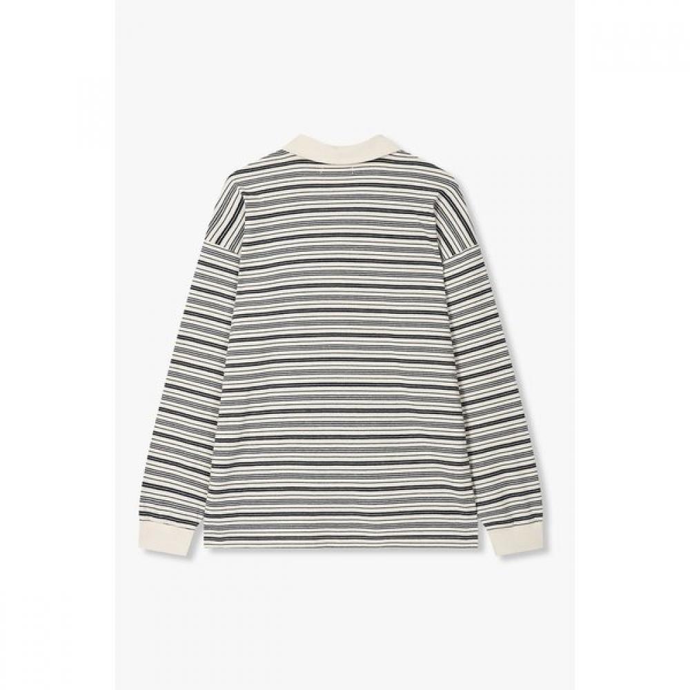 Studio Tomboy Stripe Polo Shirt  9176122977 