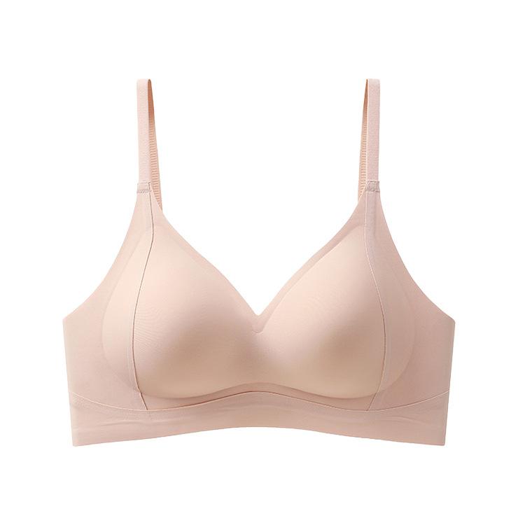 Traceless Lift Women's Soft Support No Steel Rim Sports Yoga Double Breasts Top Support Beauty Back Bra