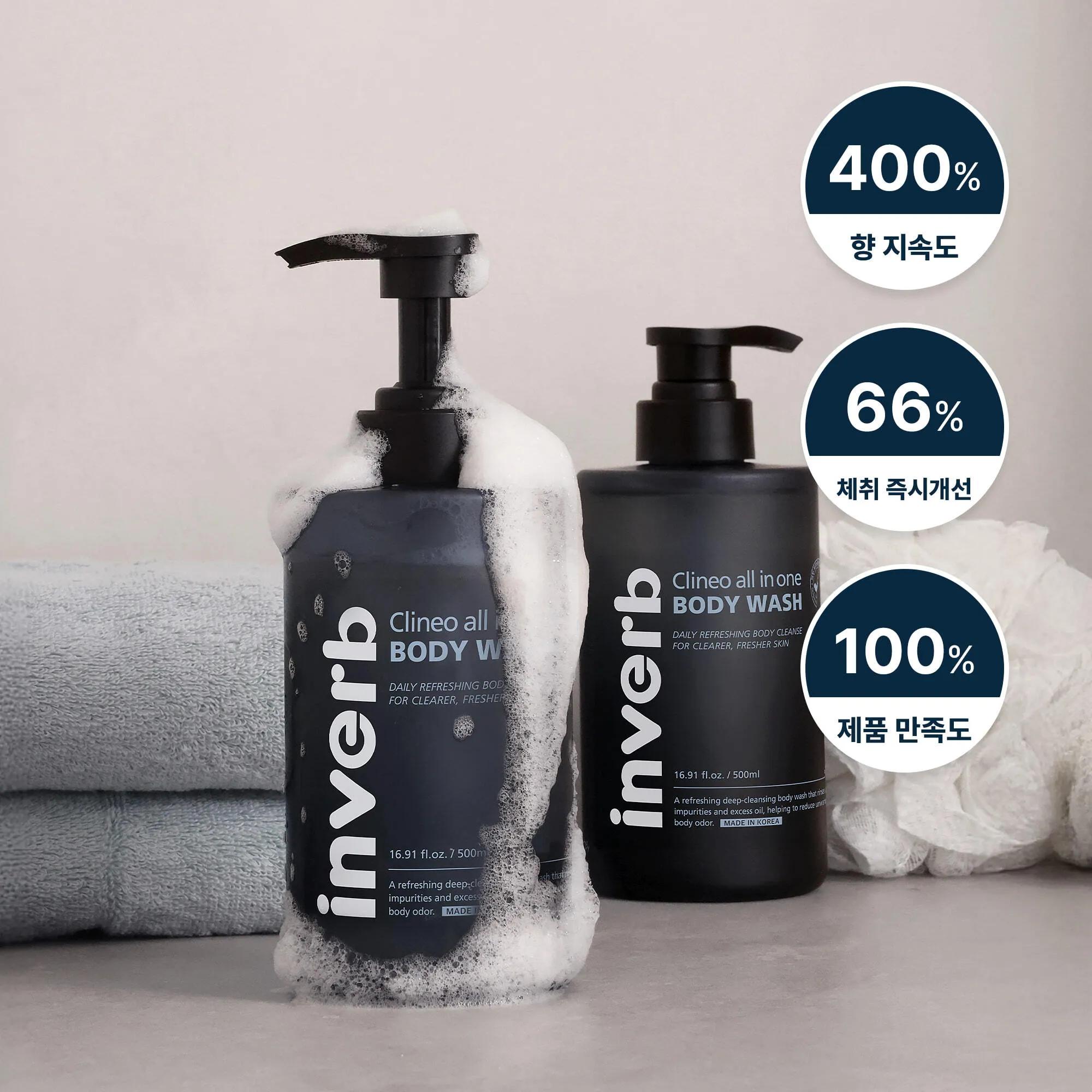 inverb Clineo All-in-one Body Wash 500ml