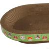 Cardboard Cat Scratcher Bed, Training Toy, Furniture Protection Lounge for Indoor Cats, Scratching