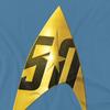 Star Trek Mens 50th Anniversary Delta T-Shirt