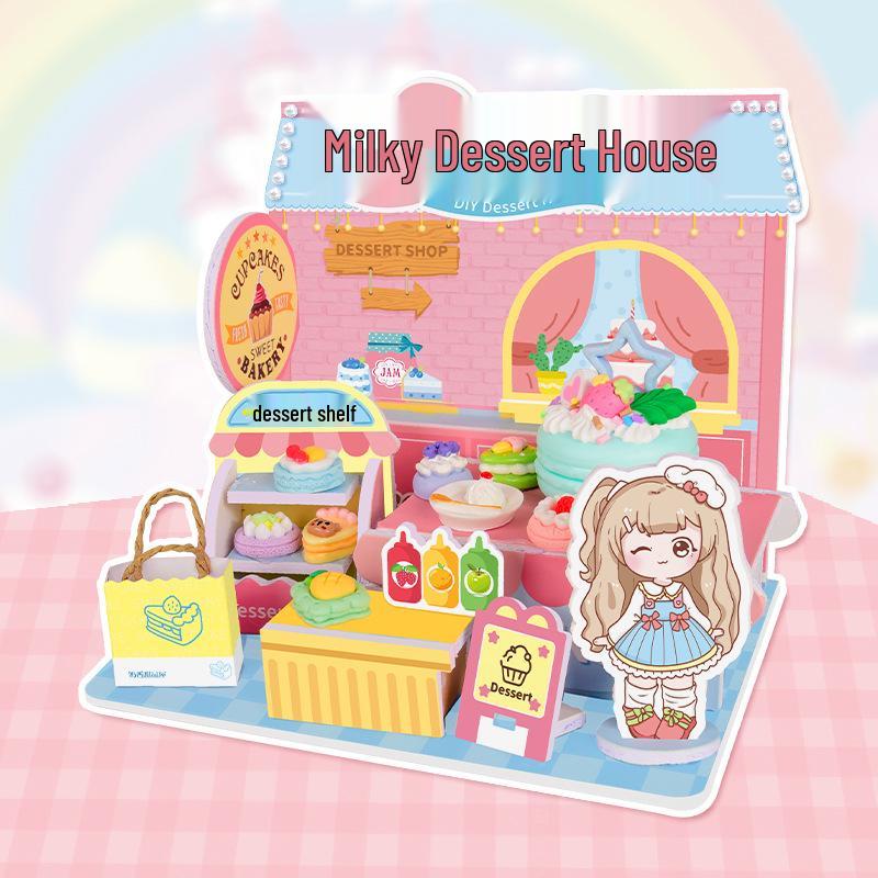 

Детский 3D Миниатюрный Сделай Сам Имитация Еды Игрушечный Домик