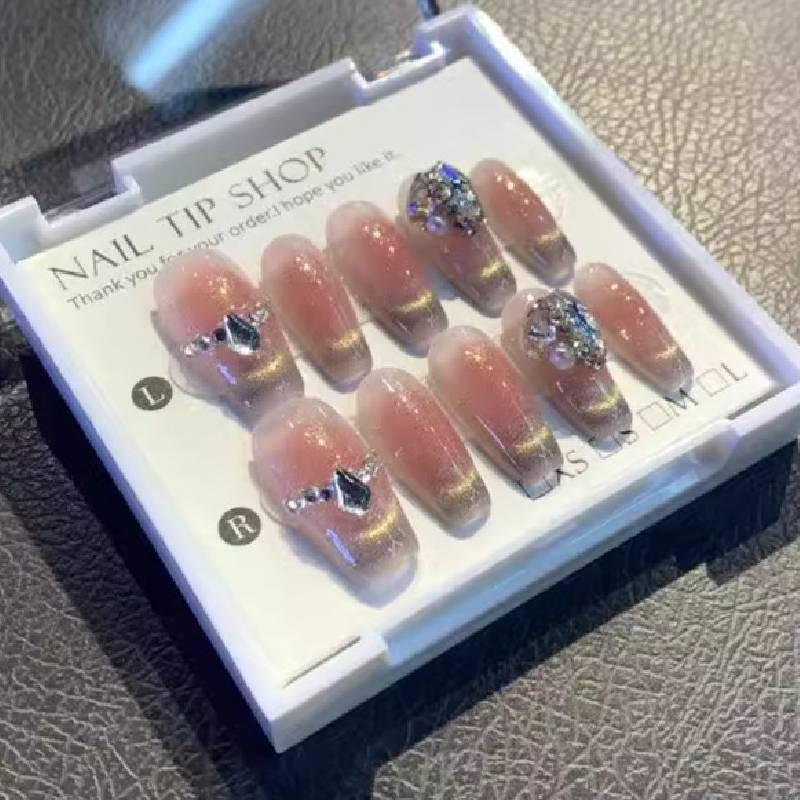 

Nail Handmade Wear Fashion Casual Simple Exquisite Classic Nail Style Patch L