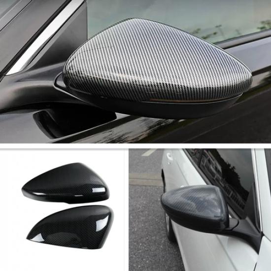 Carbon Fiber Rearview Mirror Cover Trim For Honda Accord