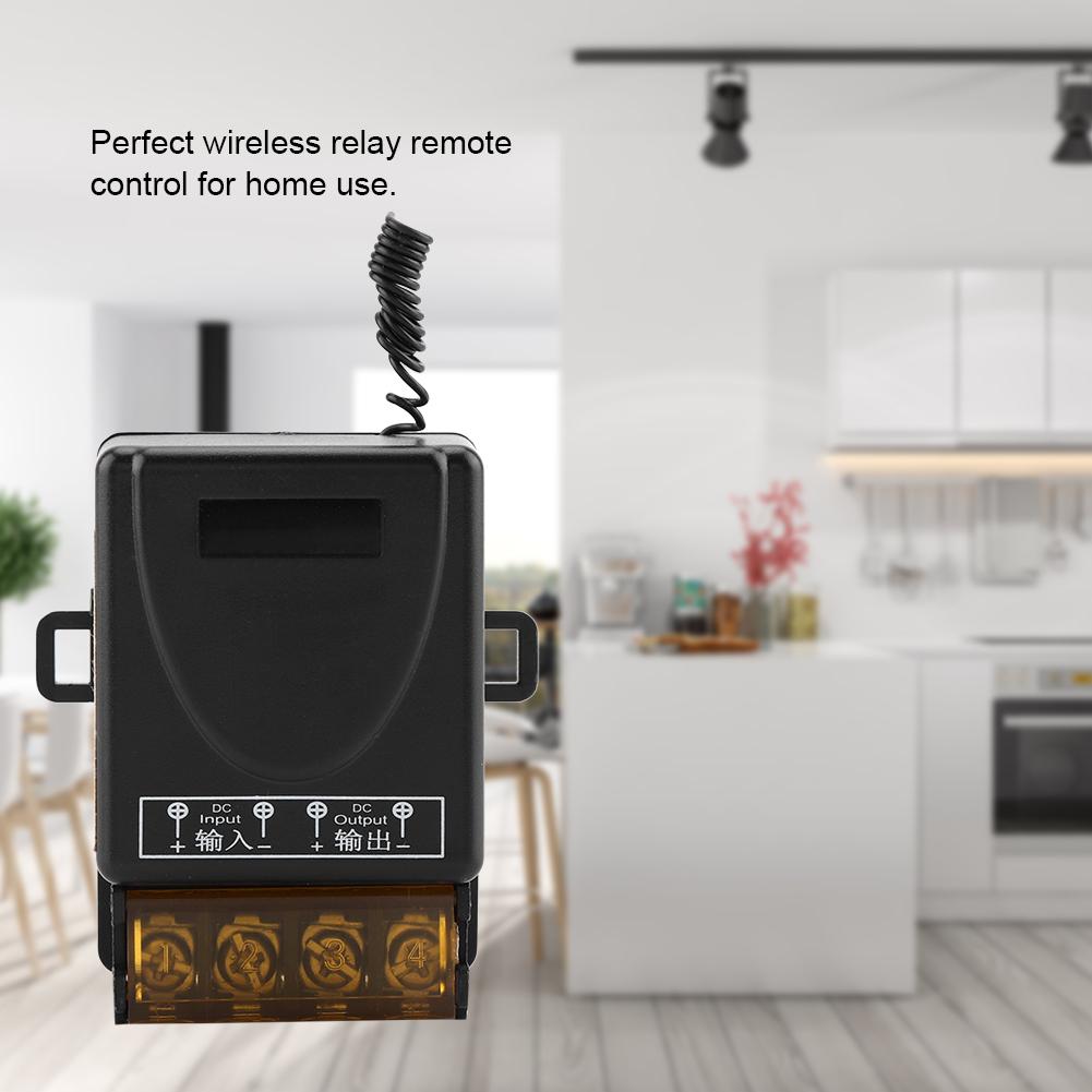 3000W Wireless Relay One way Remote Control   Receiver   Transmitter (AC80-250V)